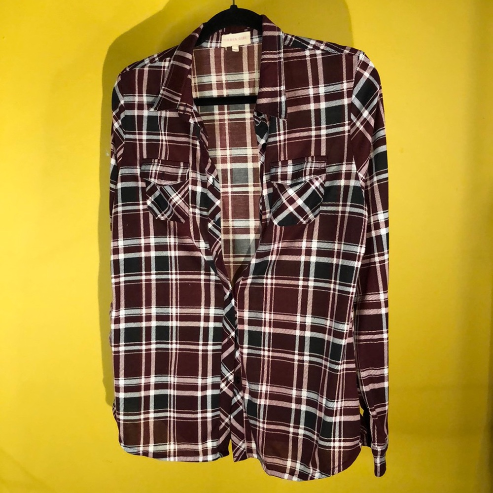 Flannel button up